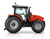 SAME Virtus 135 Traktor Seitenansicht auf weißem Hintergrund