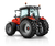 SAME Virtus 135 Traktor Seitenansicht auf weißem Hintergrund