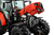 SAME Virtus Traktor mit geöffneter Motorhaube